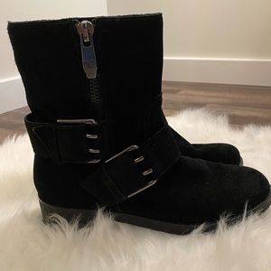 Marc Fisher Footer Black Booties